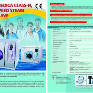 23 Ltr. (Class–N Type), Model MFA-230N, High Speed Autoclaves