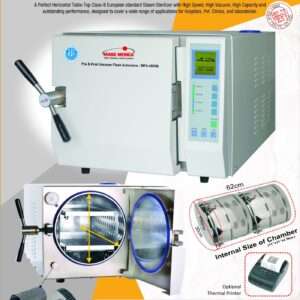 MarsMedica 45 Ltr. (Class-B Type), Model MFA-4500B, Pre & Post Vacuum Digital Flash Autoclaves